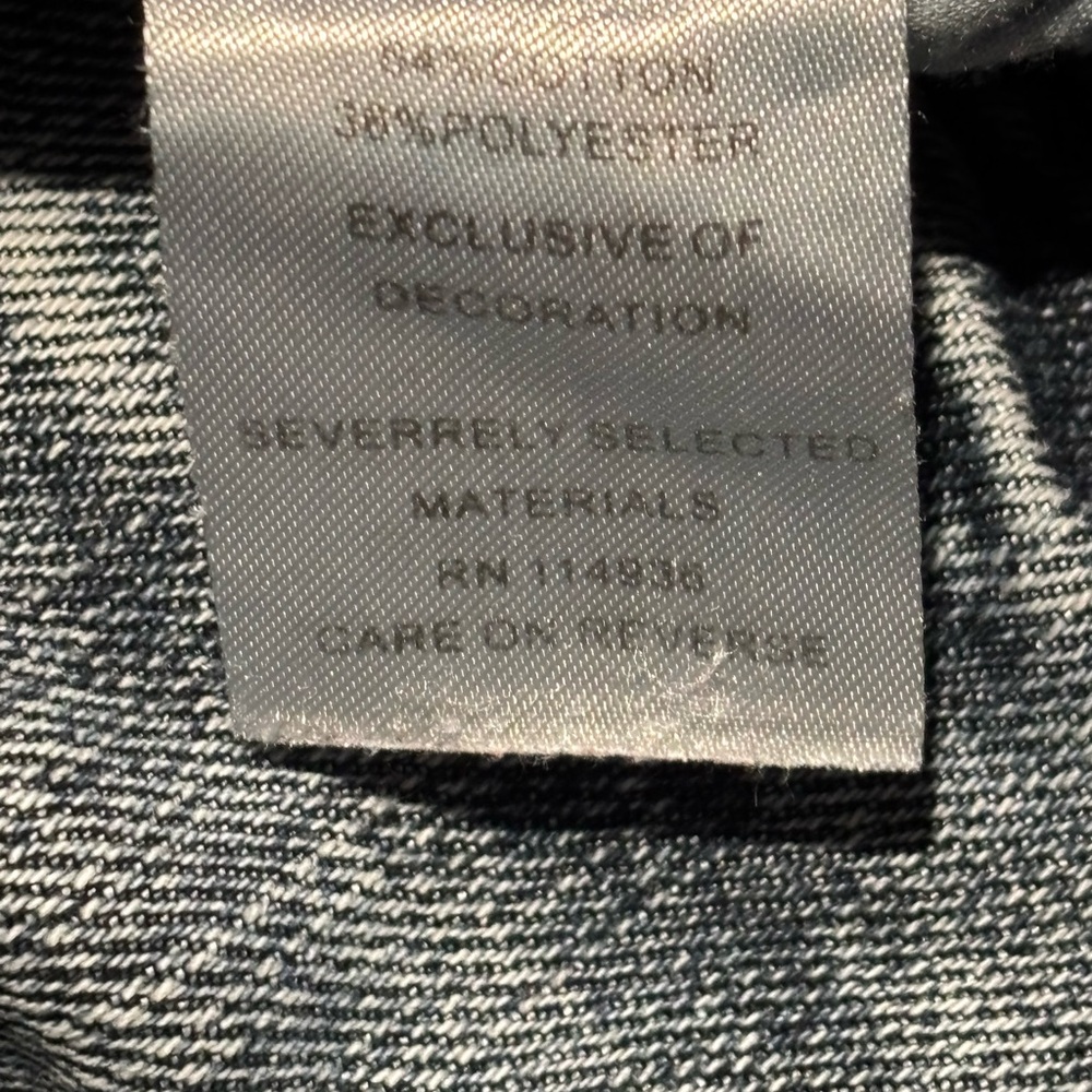 FLYPAPER Men's Jeans 32/30 Bootcut Blue Denim RN 114936 Y2K Grunge - Picture 9 of 12